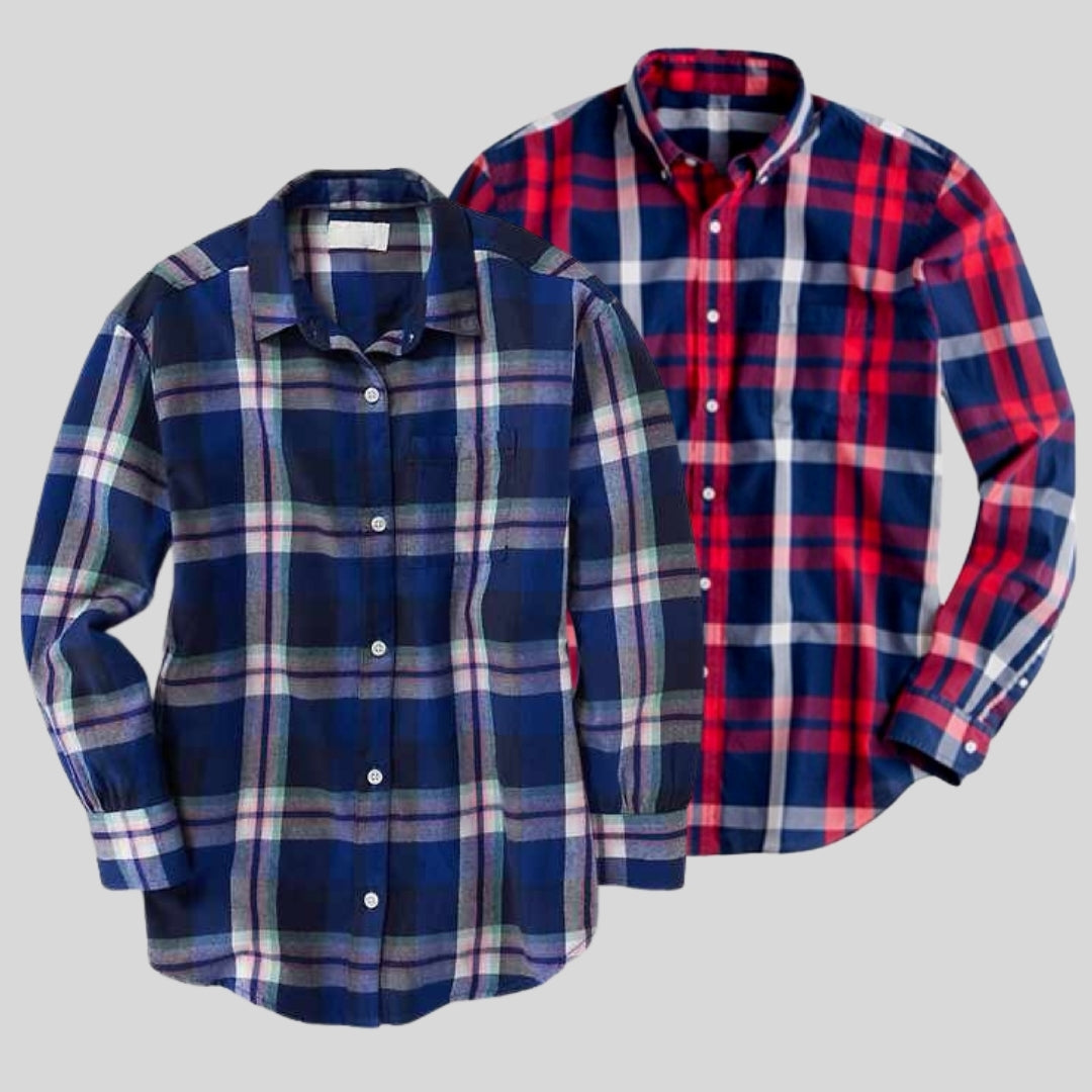 Men's Premium Check Shirt High Quality Combo