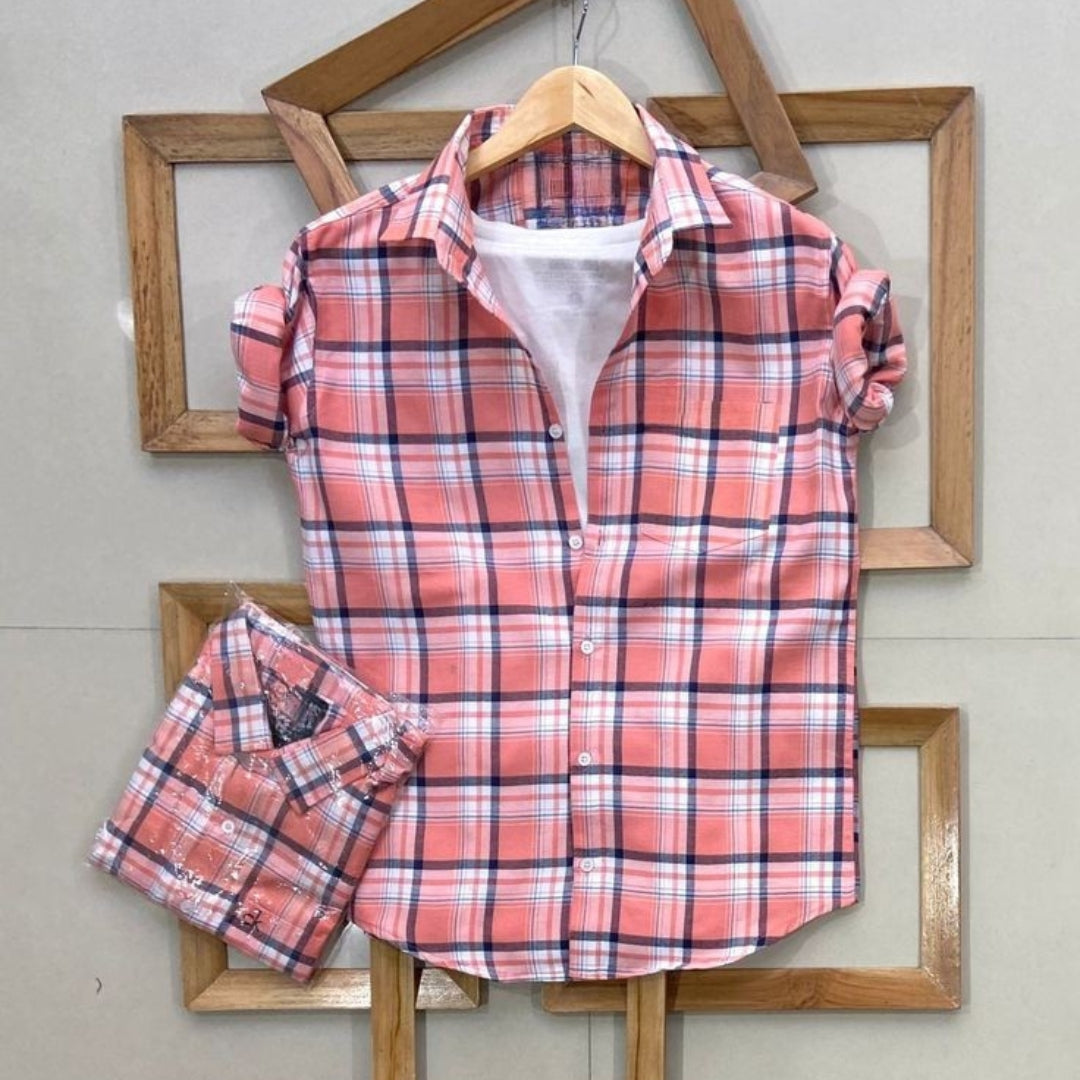 Casual Check Shirts For Men Combo (Pack of 2)