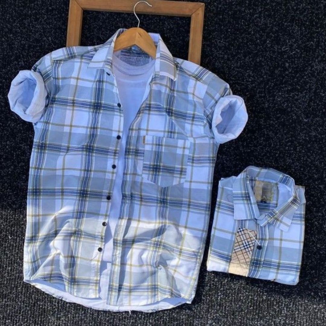 Men's Premium Check Shirt High Quality Combo