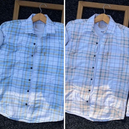 Casual Check Shirts For Men Combo (Pack of 2)