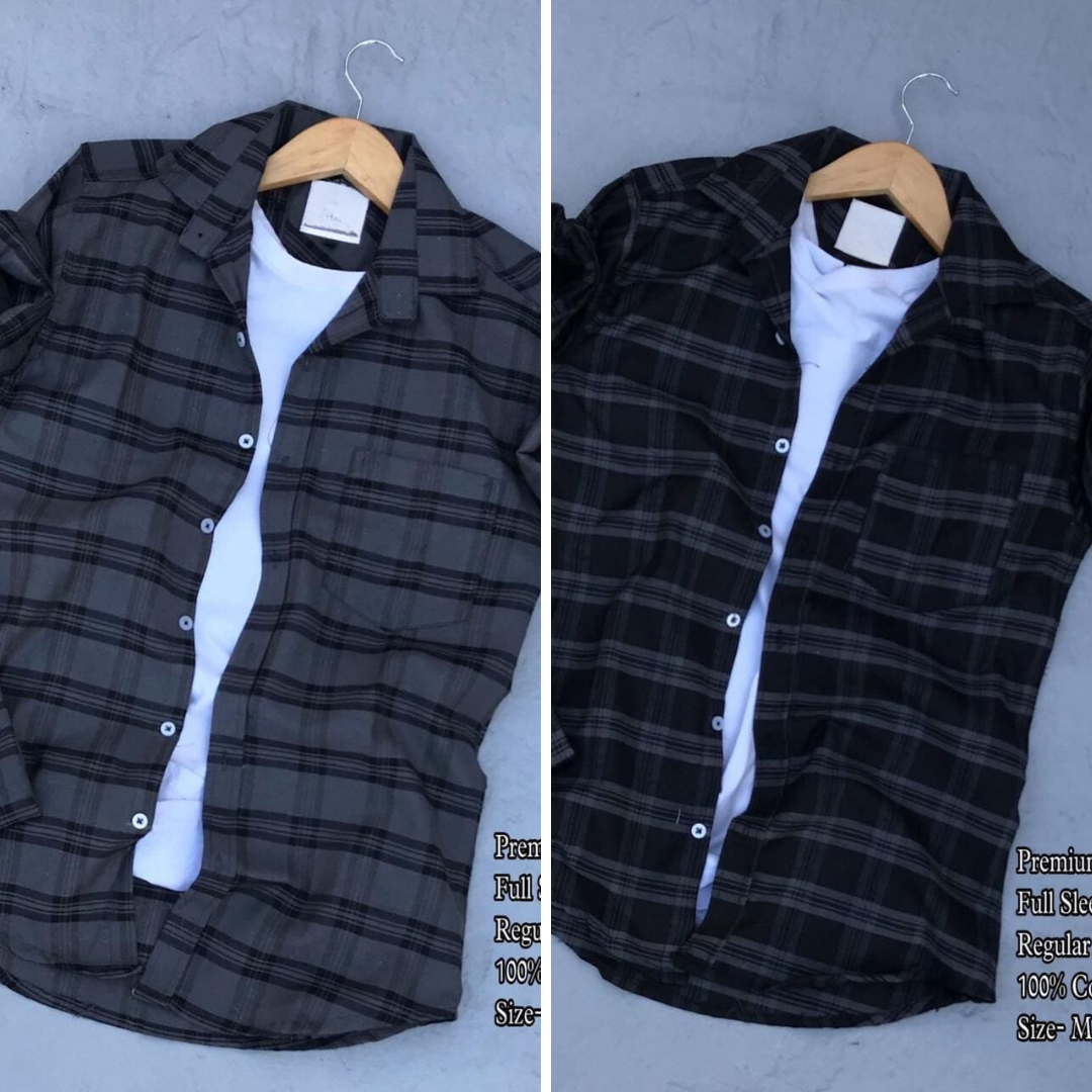 Urban Class Designer Shirts Combo Pack Of 2