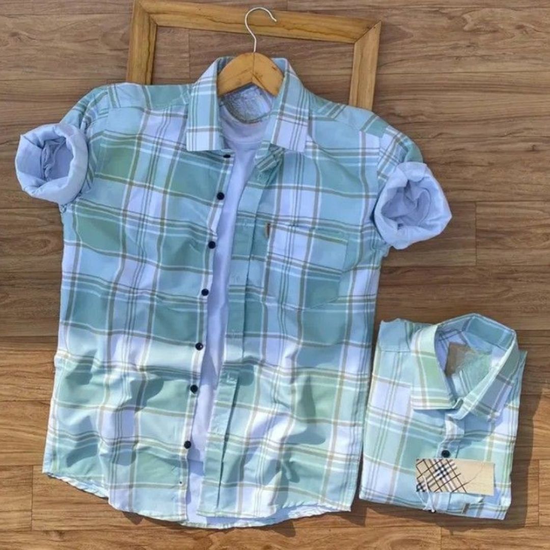 Men's Premium Check Shirt High Quality Combo