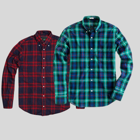Men's Premium Check Shirt High Quality Combo